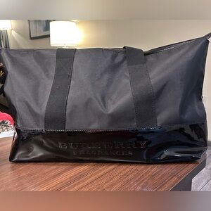 Burberry Black Duffel Bag for Men